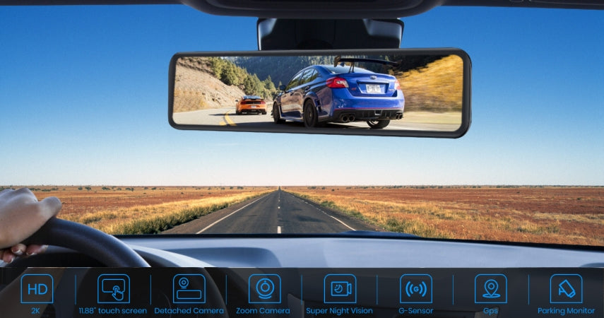 How Are Dash Cams Powered? Wired, OBD, USB & Battery Packs – AUTO-VOX