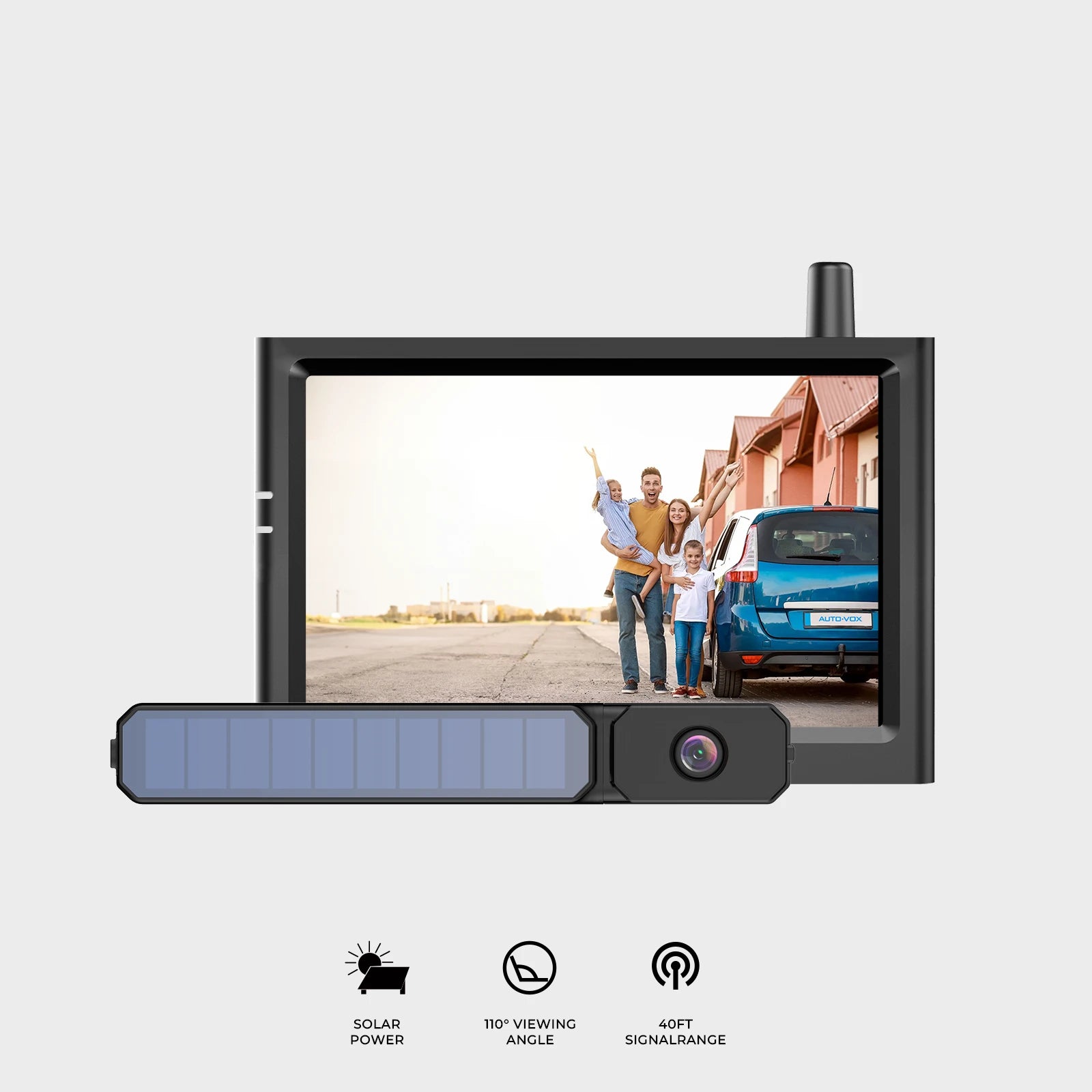 Solar1 Pro Wireless Backup Camera with 5