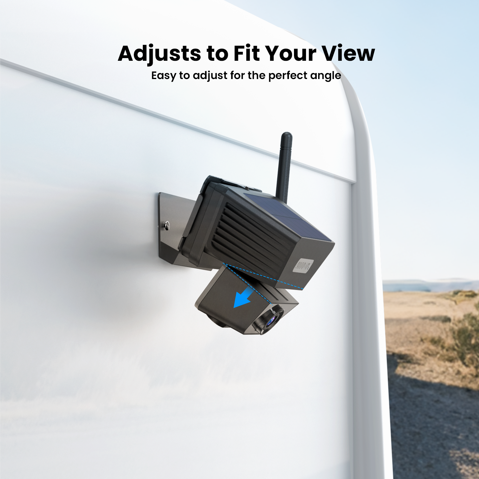 Solar 5B RV magnetische Rückfahrkamera mit Loop-Aufnahme