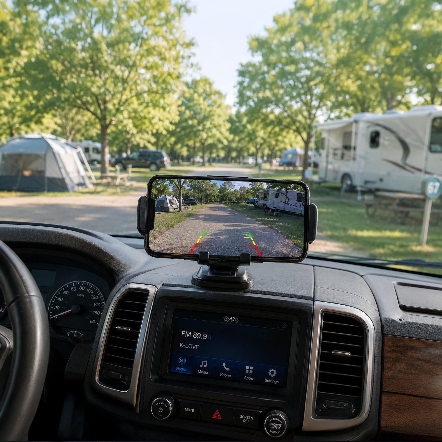 S4W Solar Magnetic WiFi Backup Camera for iPhone & Android
