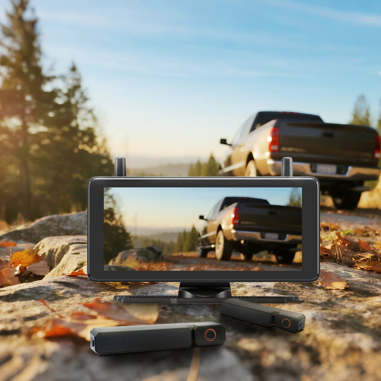 Solar3A Plus Max Wireless Backup Camera with 7.2" Screen & DVR