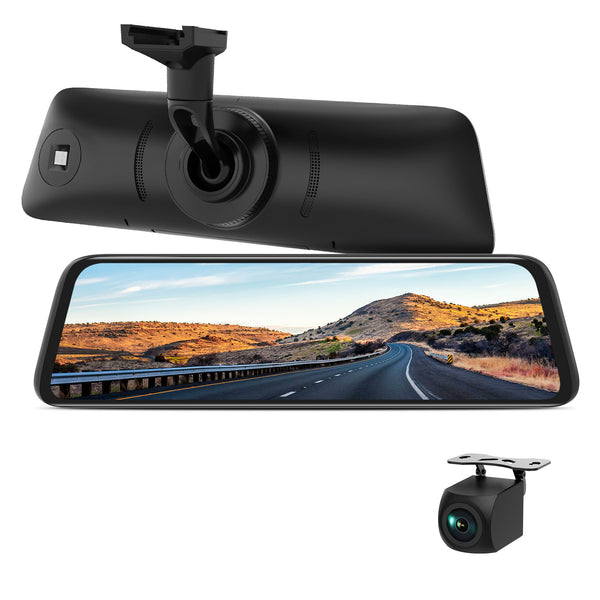 T9 1080P Full Touch Screen Backup Camera & Dashcam 2 in 1