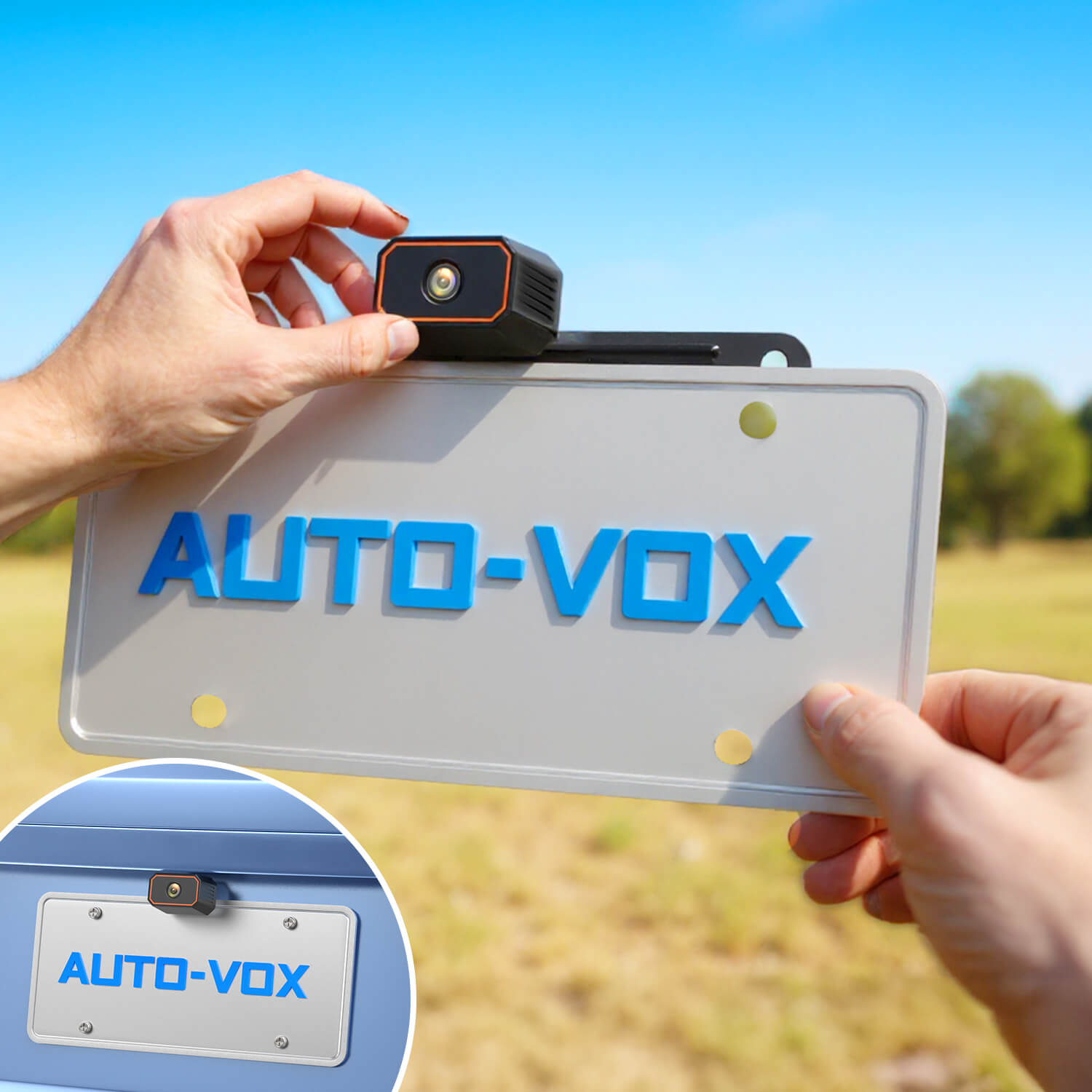 W5 1080P Wireless Backup Camera with Night Vision & Support Dual Channel