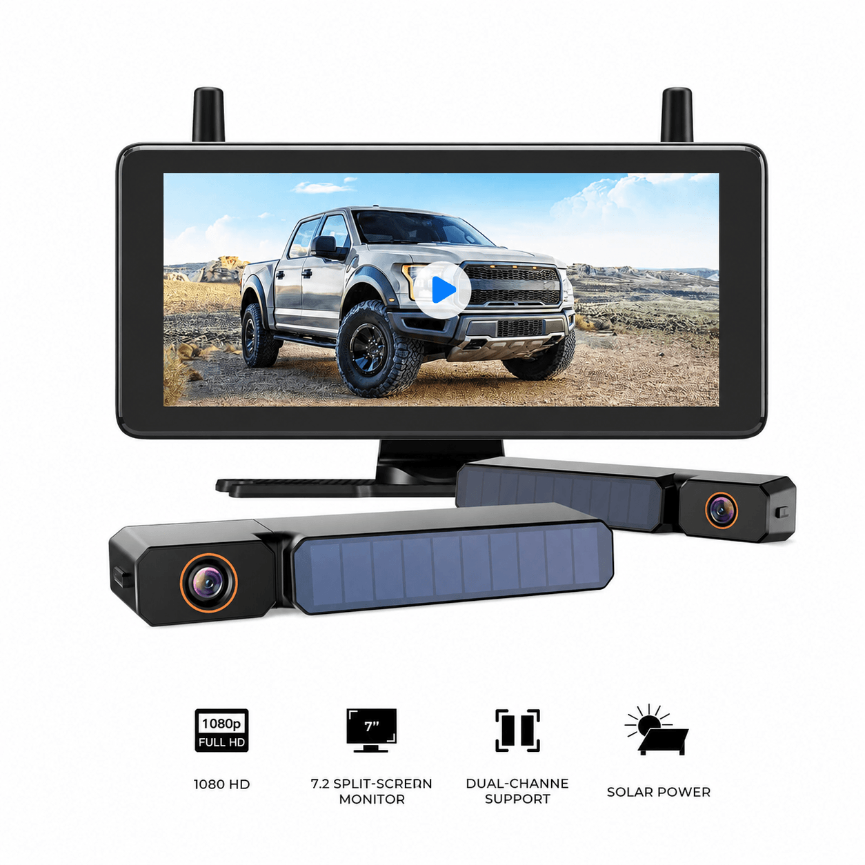 Solar3A Plus Max Dual Camera Kit