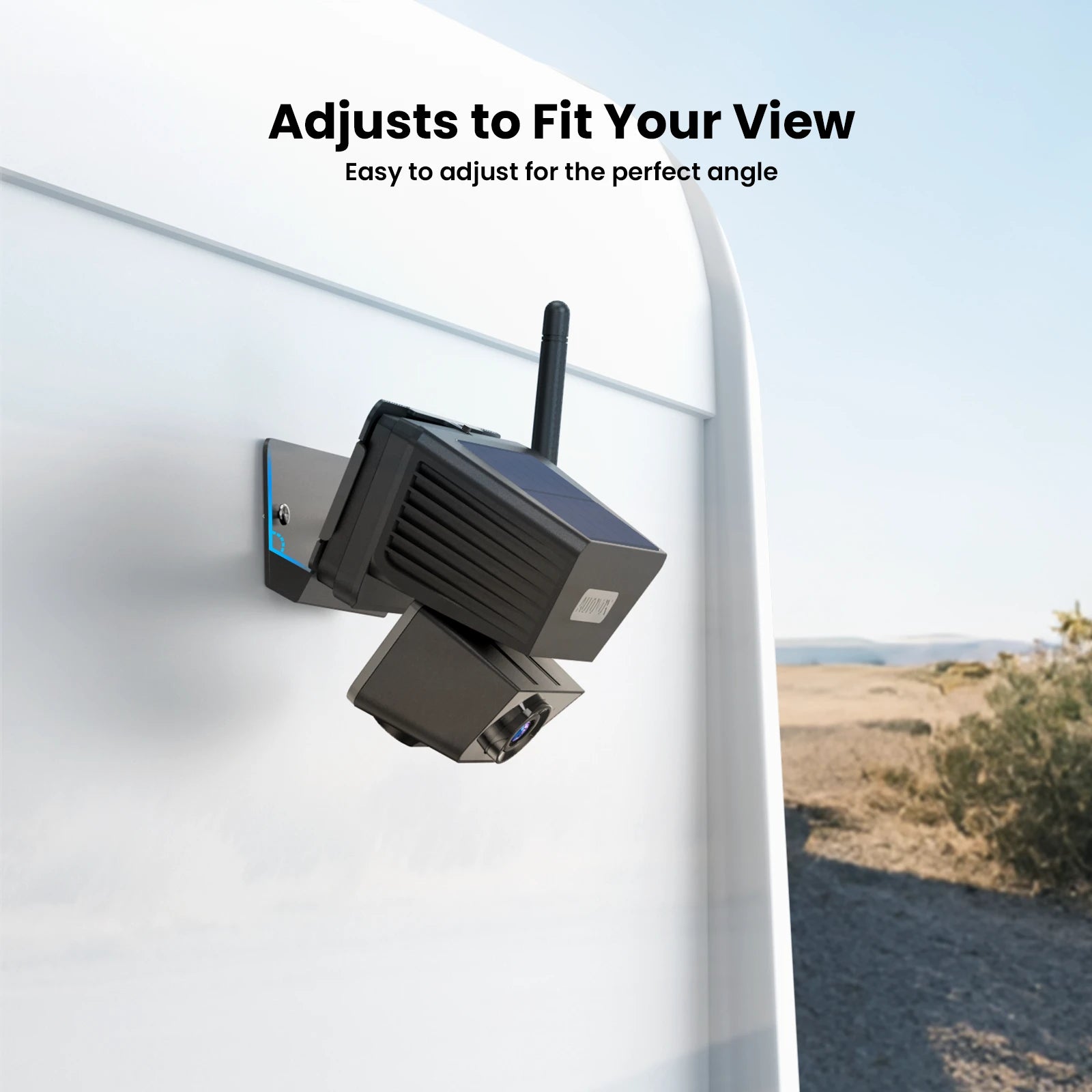 Solar 5B RV Magnetic Backup Camera with Loop Recording