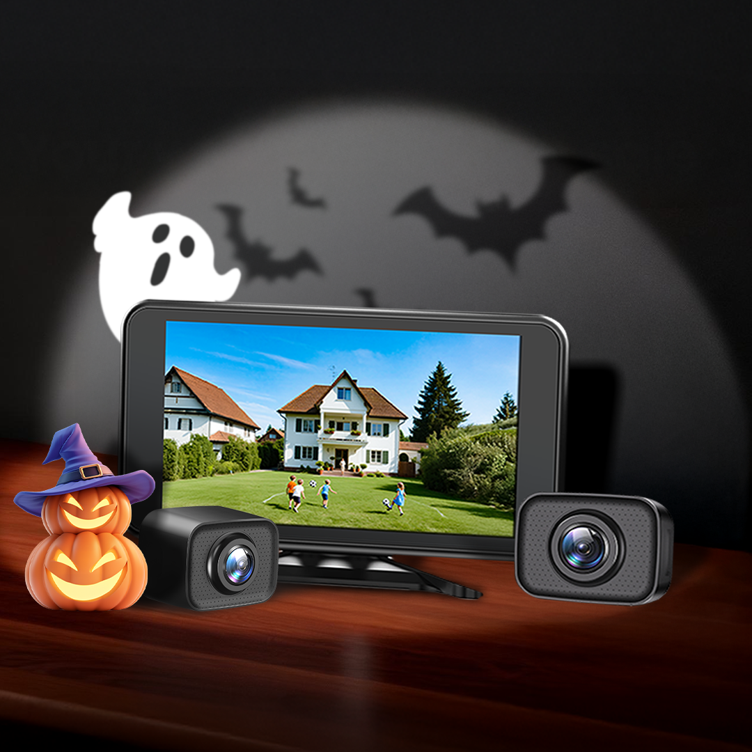 W12 1080P Wireless Backup Camera with 5" Monitor and Dual Camera Support