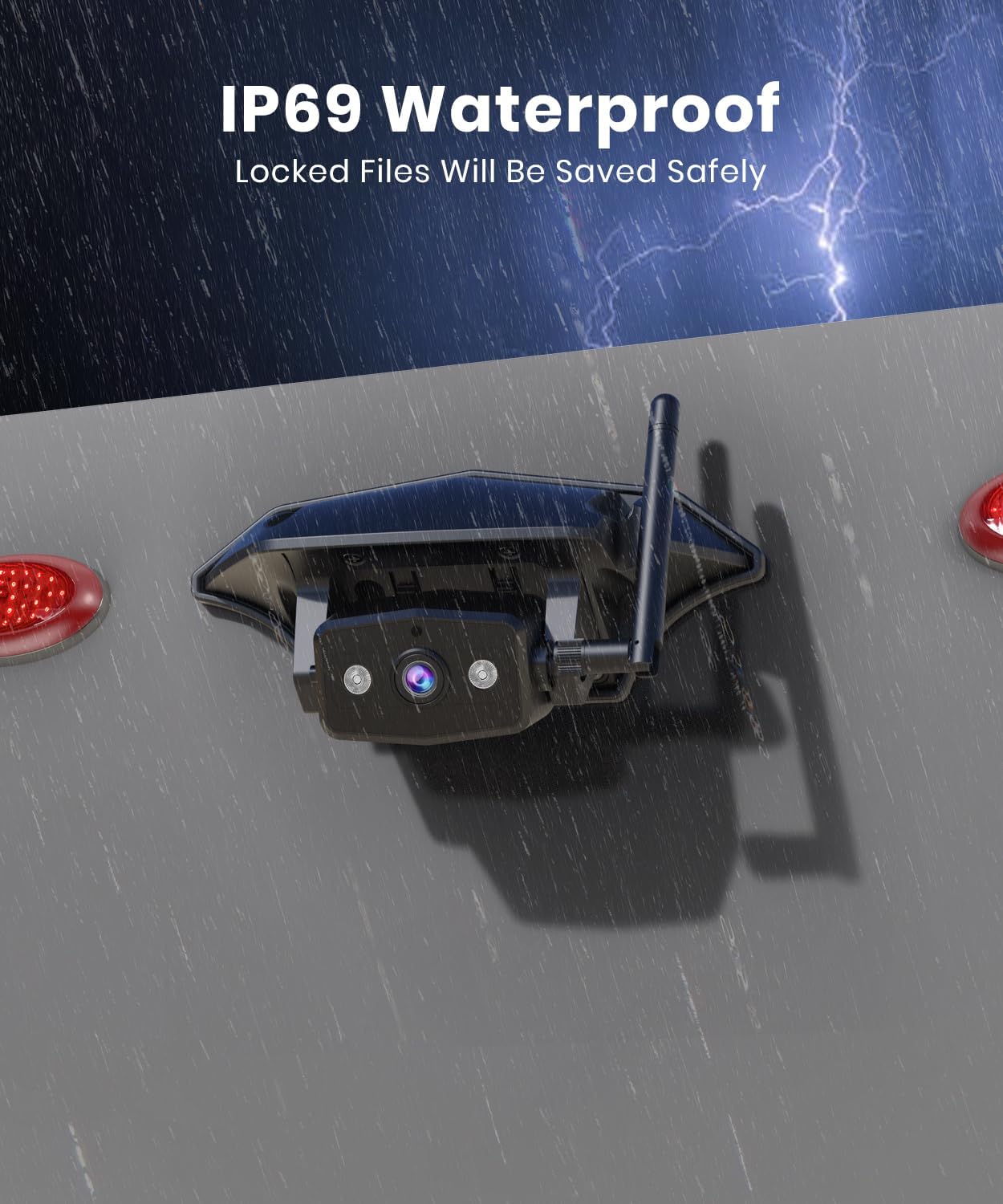 WF1 Compatible 1080P Rearview Camera