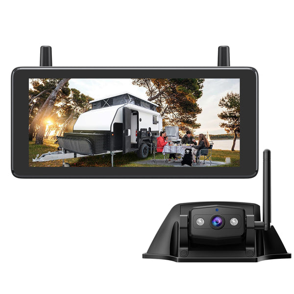 WF1 Wireless Backup Camera for Furrion System Travel Trailer with 7.2‘’ Monitor