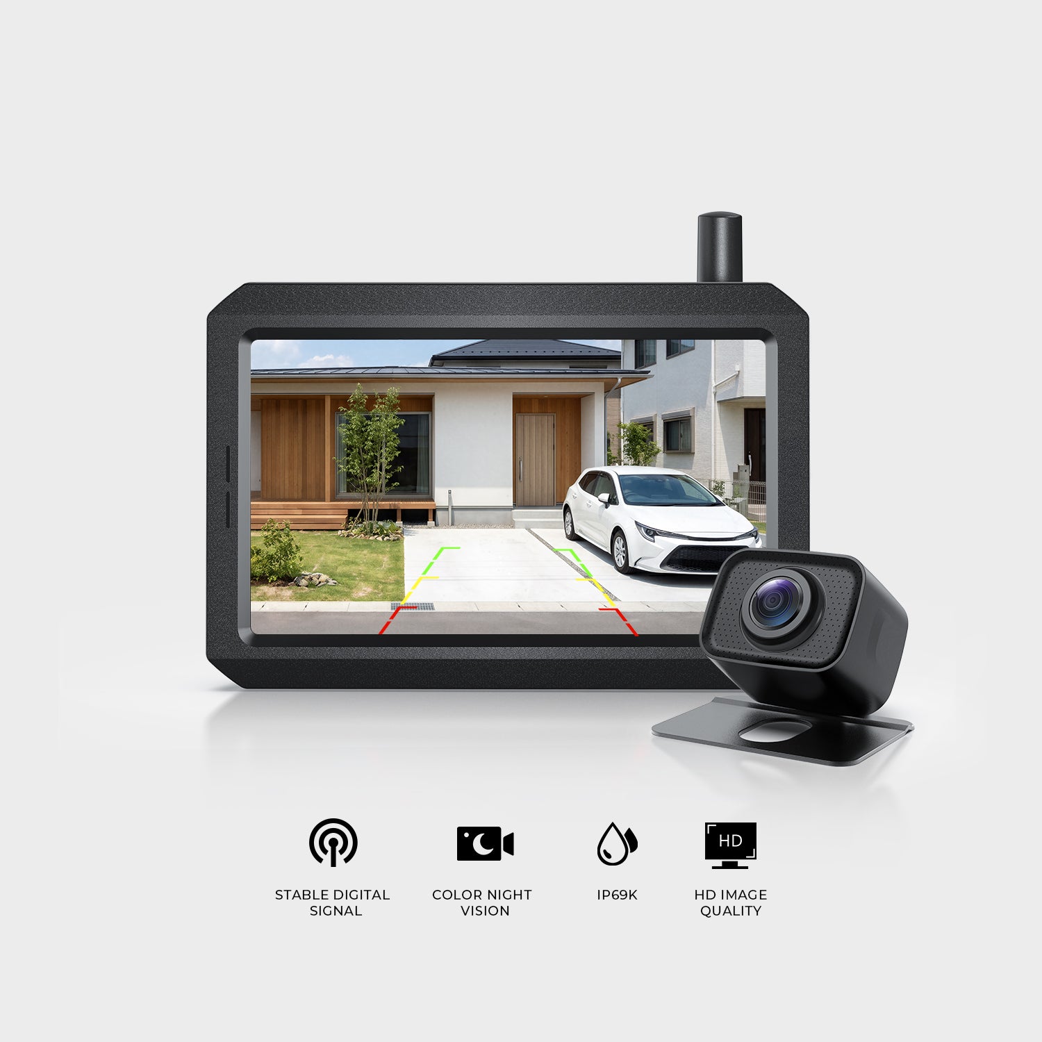 AUTO-VOX W7 Pro Wireless Backup Camera