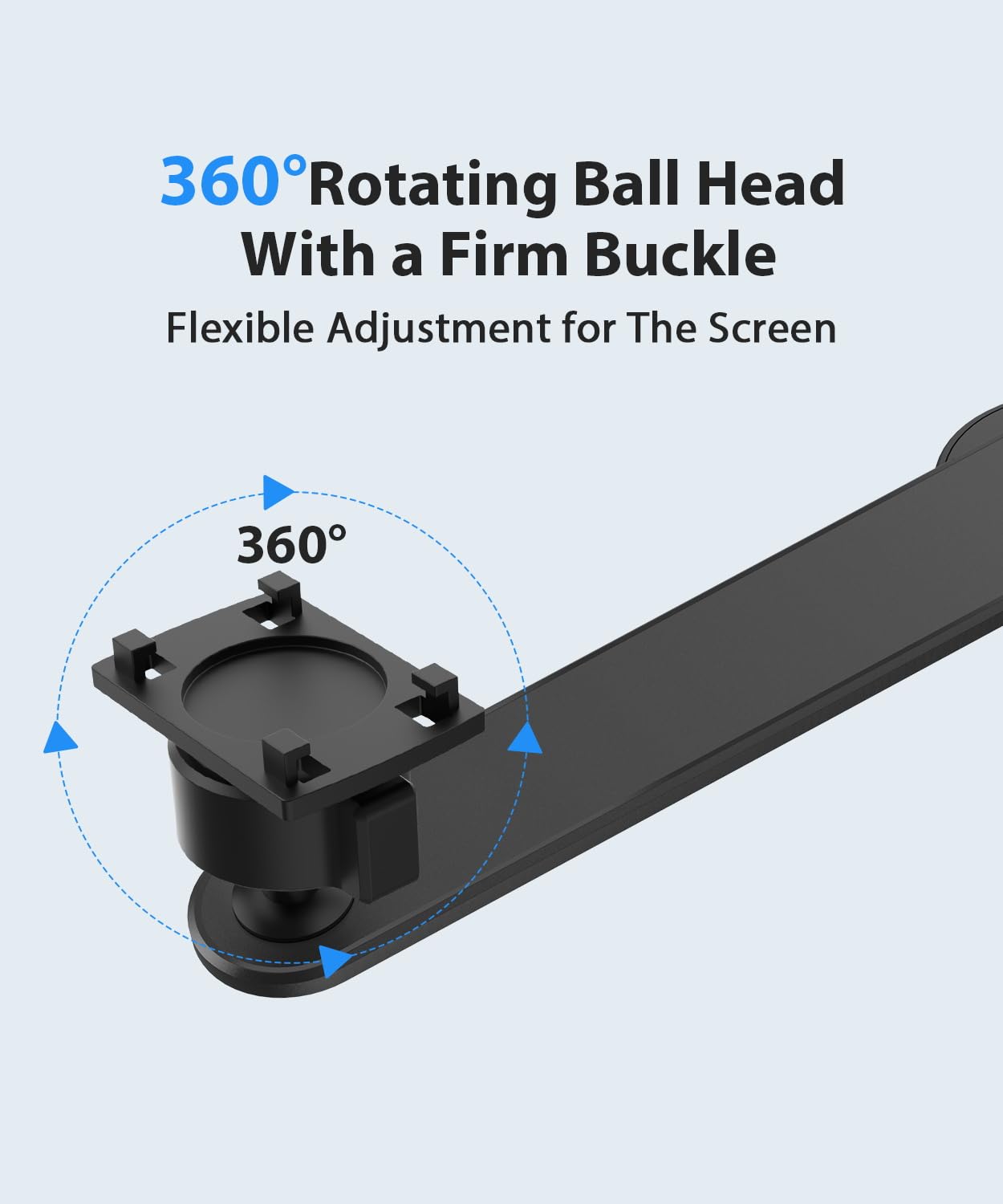 T3 Bendable Car Mount for Backup Camera Monitor