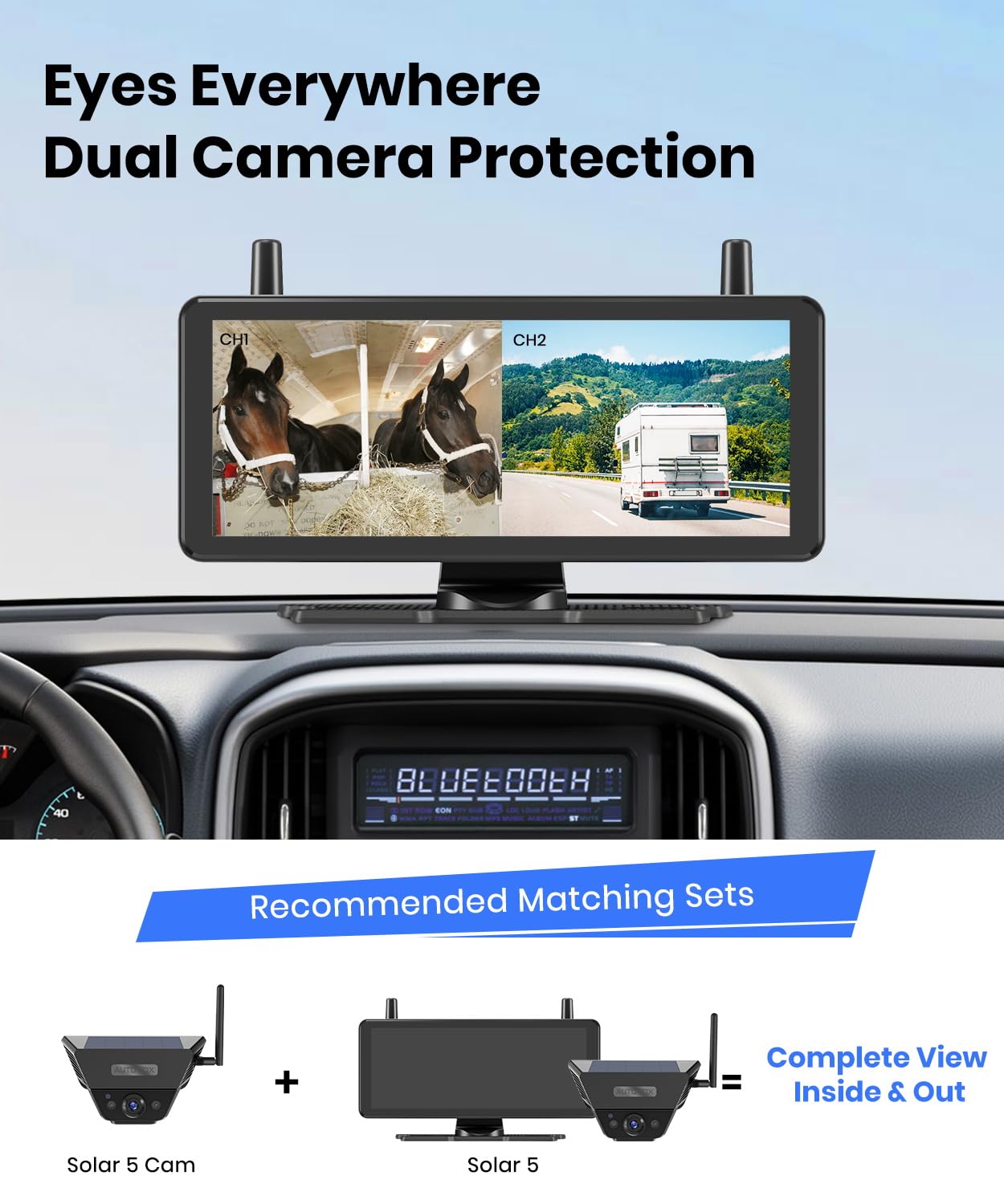 Solar Magnetic Backup Camera For Solar3A Plus & Solar5