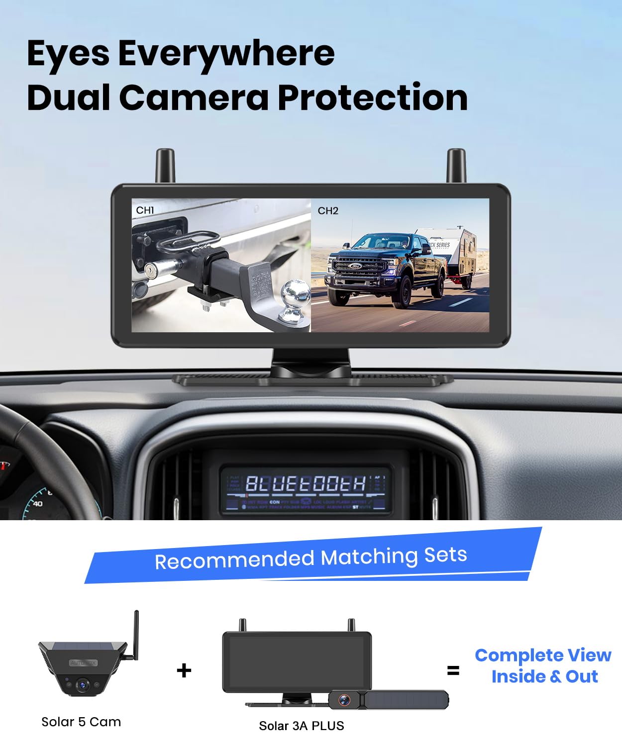 Solar Magnetic Backup Camera For Solar3A Plus & Solar5