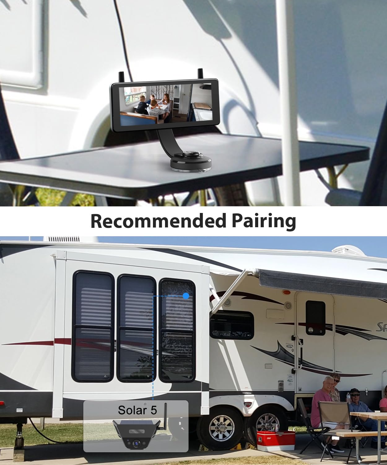 X8 Suction Cup Mount for Backup Camera Monitor