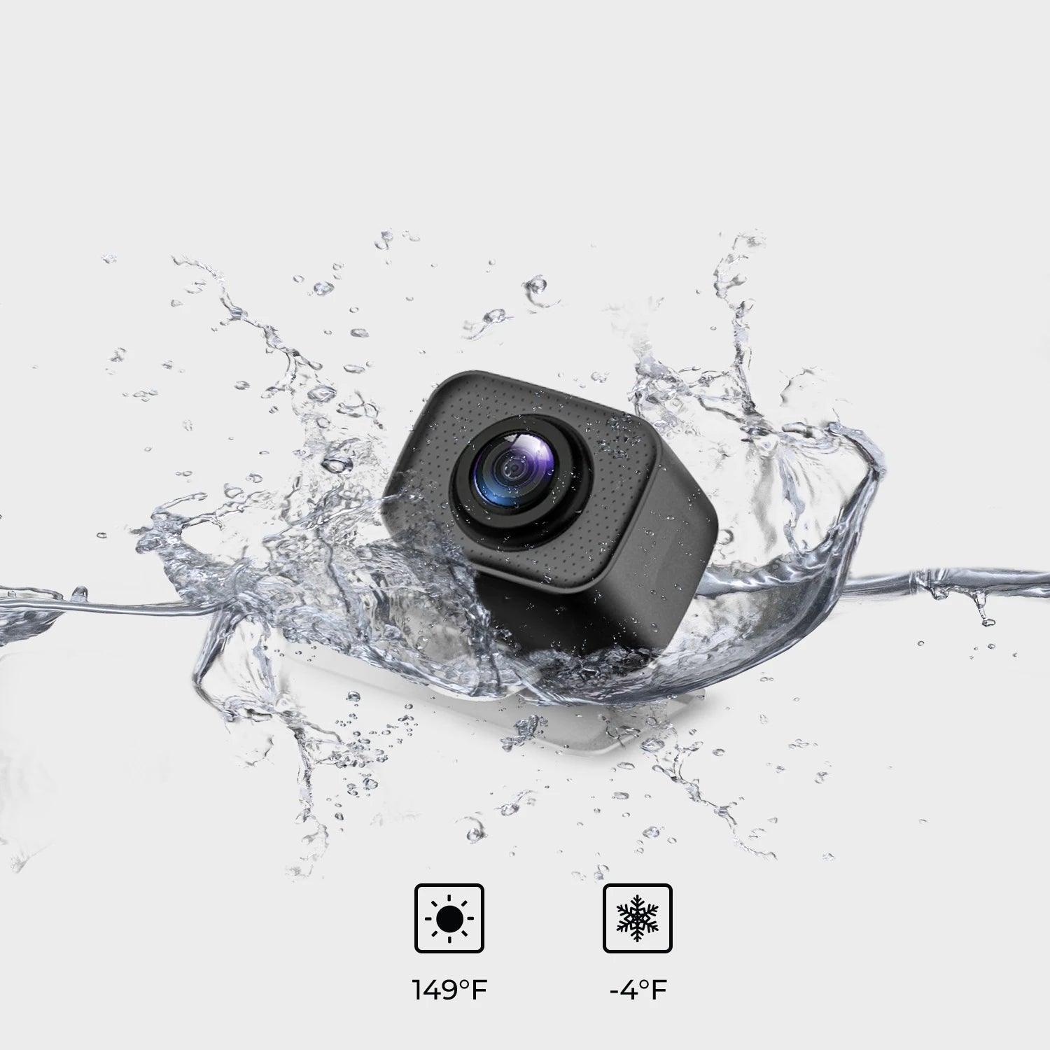 CS2 480P Wireless Backup Camera for Car & Truck with 4.3" Monitor