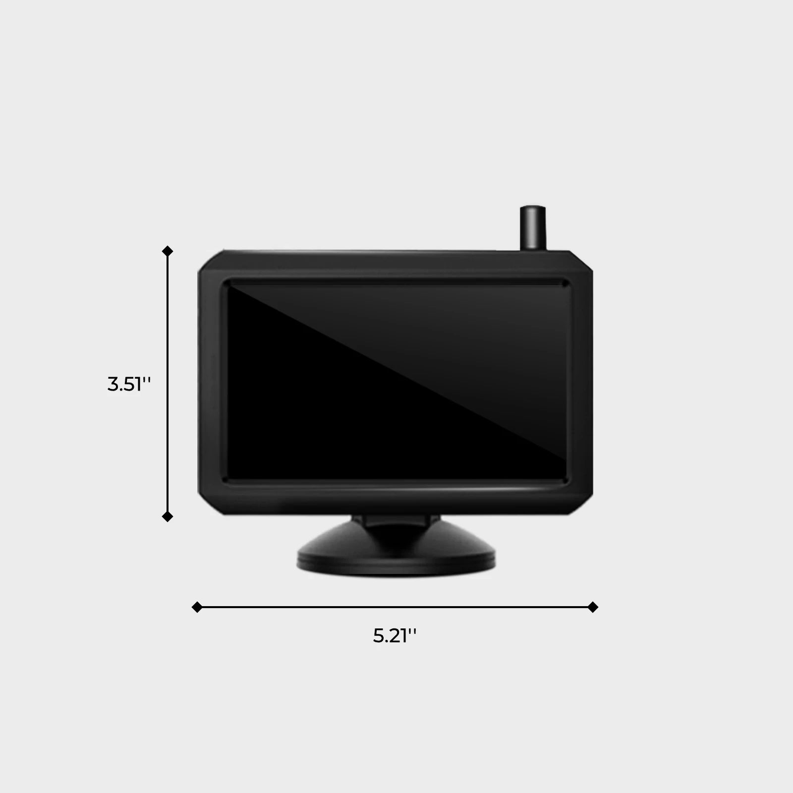 W7 480P Wireless Backup Camera Kit for Pickup Truck with 5" Monitor