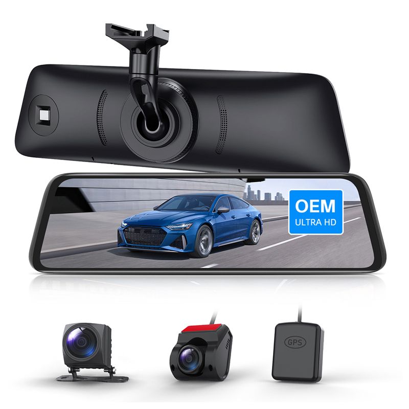 T9 Pro 1080P Front Rear Dash Cam GPS Car & Truck
