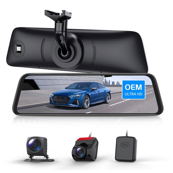 T9 Pro Mirror Dash Cam 1080P Front & Rear with GPS – AUTO-VOX